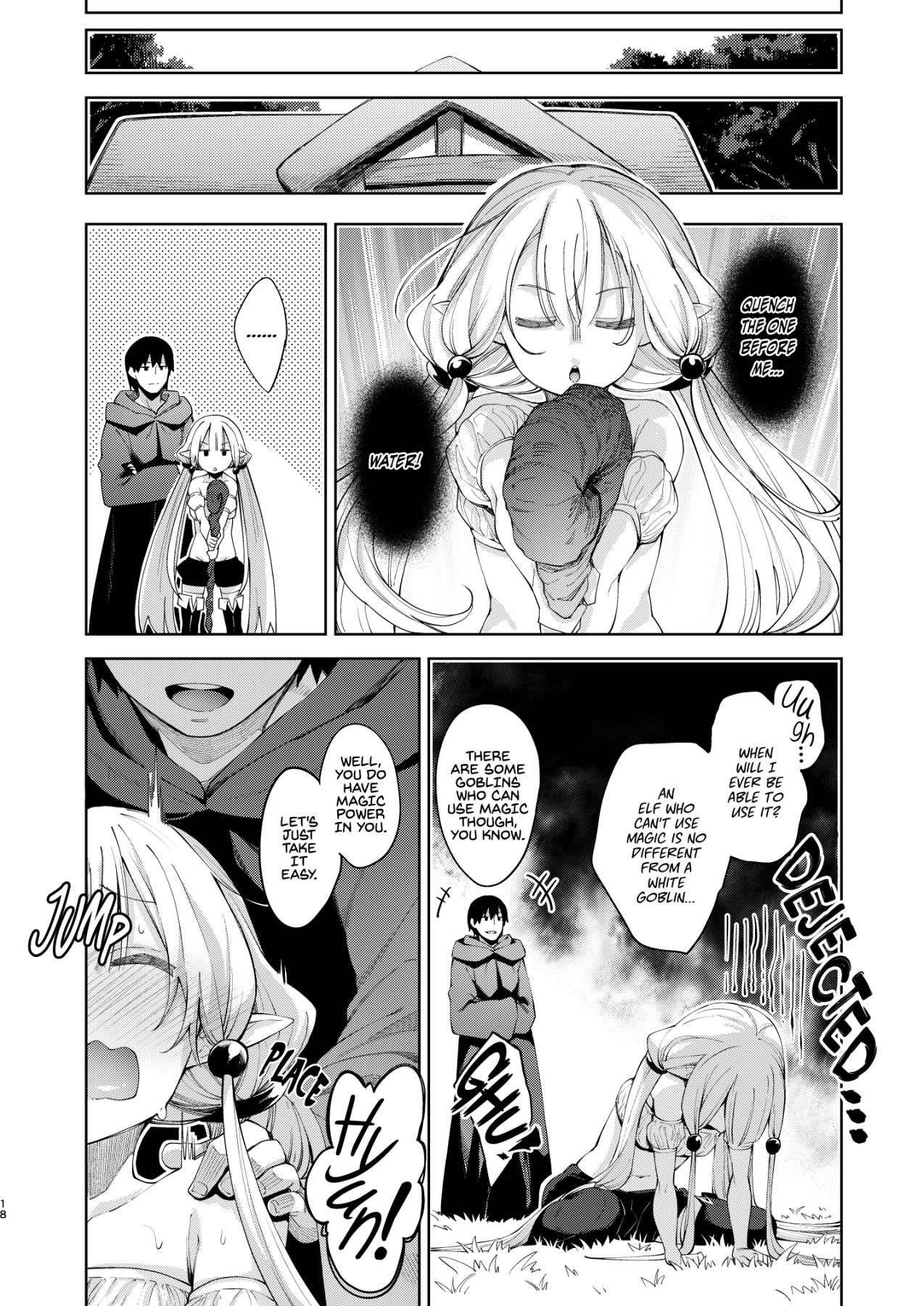 Hentai Manga Comic-I'm in Another World, so I Guess I'll Use Magic to Be Lewd II-Read-17